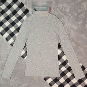 🌸S Gray Women's Turtleneck Sweater🌸